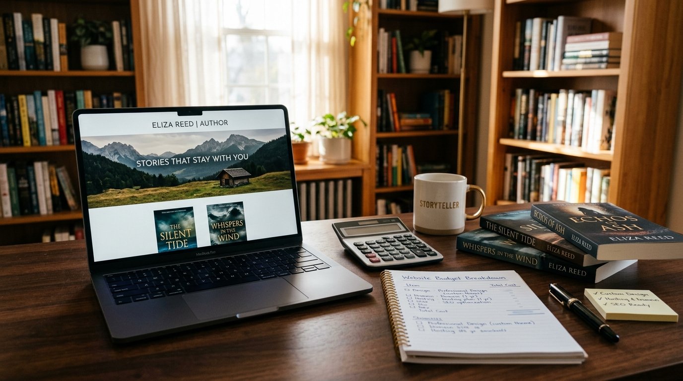 How Much Does an Author Website Cost in 2026? (Full Breakdown)